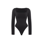 Hertape Basic 07 Square Neck Long Sleeve Bodysuit