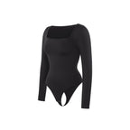 Hertape Basic 07 Square Neck Long Sleeve Bodysuit